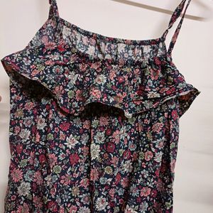 Price Drop Floral Jumpsuit