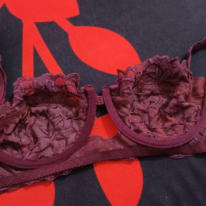 Lace Underwired Bra 34 B