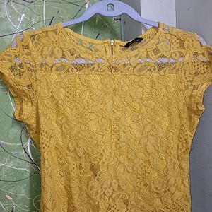 Mustard Colour Top