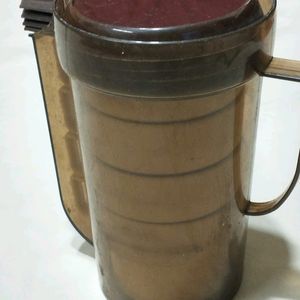 Portable Jug With Glasses