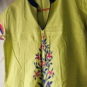 Pure Cotton M sized Kurti