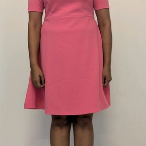 Pink Skater Dress