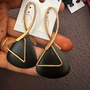 Black Colour Earrings