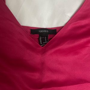 Fuschia Pink Forever 21 Top