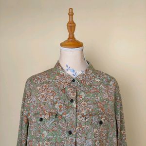 Liz Claiborne Floral Shirt