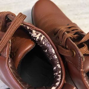 Men Trendy Brown Color Top Rise Shoe