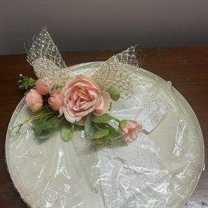 Beautiful Handmade White Gifting Tray