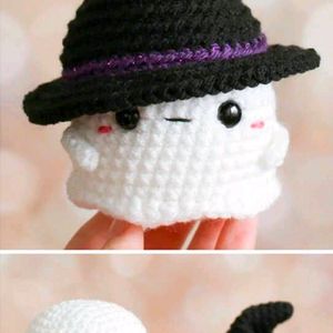 Crochet ghost Keychain(Any 1)