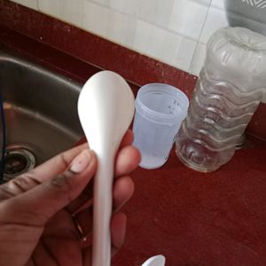 Plastic Spoon And Serving Spoo