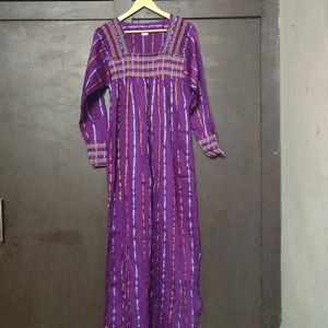 379RS Night Gown With Matching Dupatta