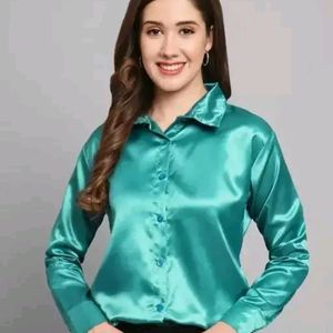 Satin Full Sleeve Shirt