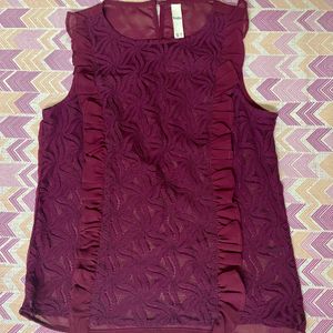 Kazo Deep Purple Top