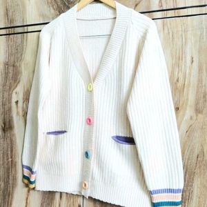 Offwhite Cardigan Size-42