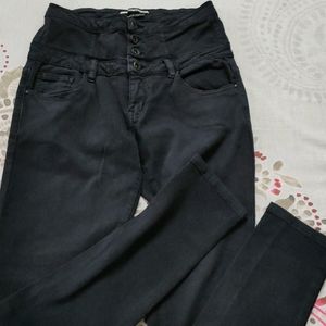 High Waist Black Jeans From Deal Brand