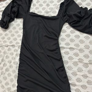 urbanic black bodycon dress