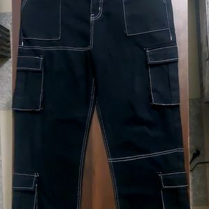 Unisex High-Rise Fit Carpenter Jeans