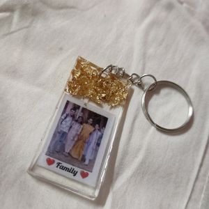 Resin Photo Keychain