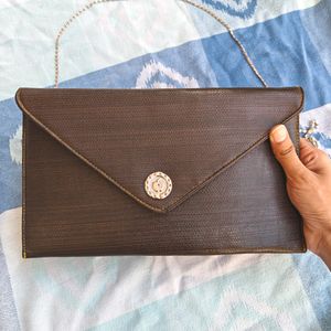 Dark Brown Clutch