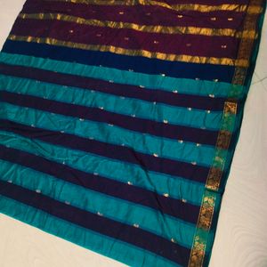 Multi Colour Cotton Silk Pure GadwalSaree