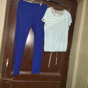 Women Pants/ Jeggings Indigo Blue