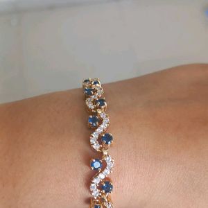 Blue Ad Stone Bracelet