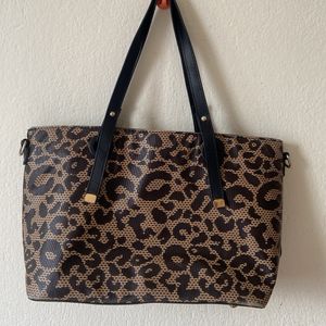 Trendy Animal Print Handbag