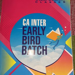 Ca Inter Early Bird Batch Book