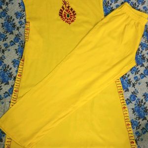 New/Unused A Line Kurti With Plazo