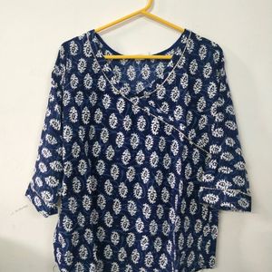 Block Print Top