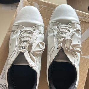 White Casual Sneakers