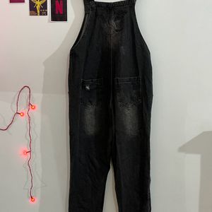 Women Charcoal Grey Jumpsuit