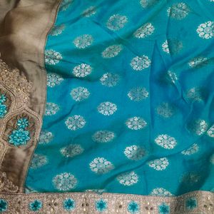 Price Drop!!!Double Shade Saree For Festive Season