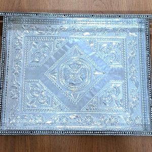 New Silver Royal Look Tray Antique