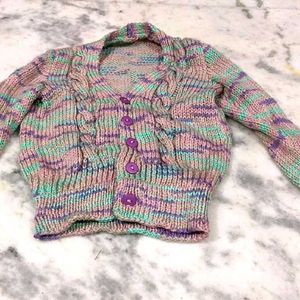 Kids Cardigan Sweater For Girls