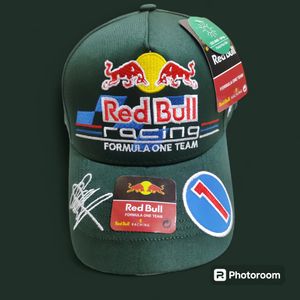 Red Bull Men Olive Green Cap