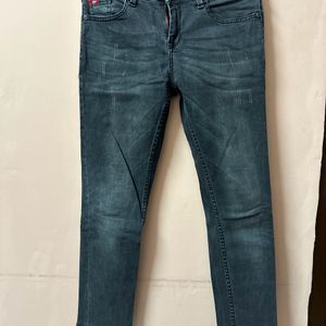 Lee Cooper Low Waist Grey Skinny Jeans