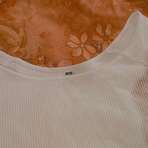 Basic Solid Y2k Cottagecore White Top