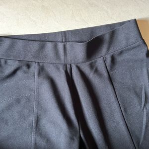 Slim Fit Flat Front Trousers