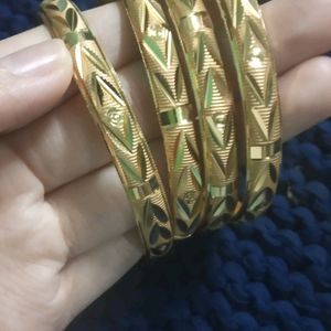 New Golden Bangles