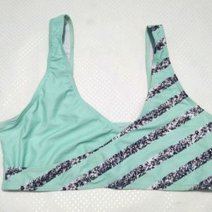 (124)Bra Cyan Couler 34  Size