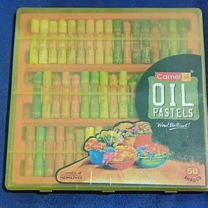 CAMEL Oil Pastels 50 Shades Colour