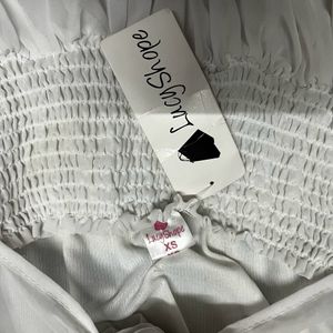 Cottage Core Y2k Coquette White Dress