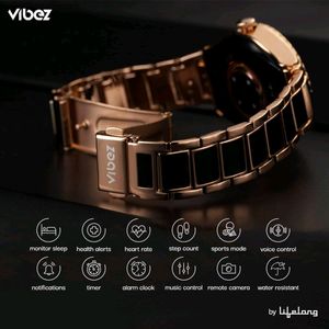 New Vibez By Lifelong Smartwatch Women Bt Calling