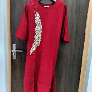 Beautiful Red Kurta❤️