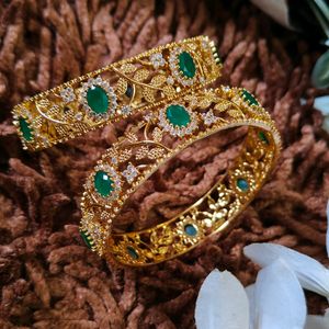 One Gram Gold Heavy Look Bangles