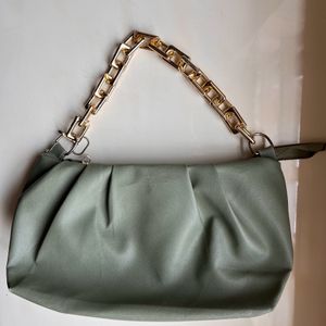 Sage Green Shoulder Bag