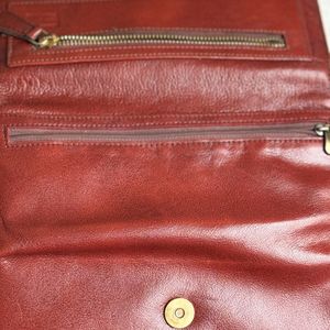 Leather Clutch Bag From a Reputed Leathe Brand