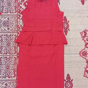Stretchable Bodycon Red Dress