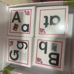 Flash Cards For Abcd N Vowels