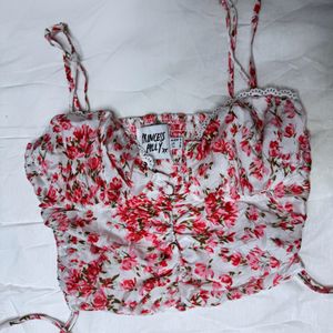 Princess Polly Floral Crop Top